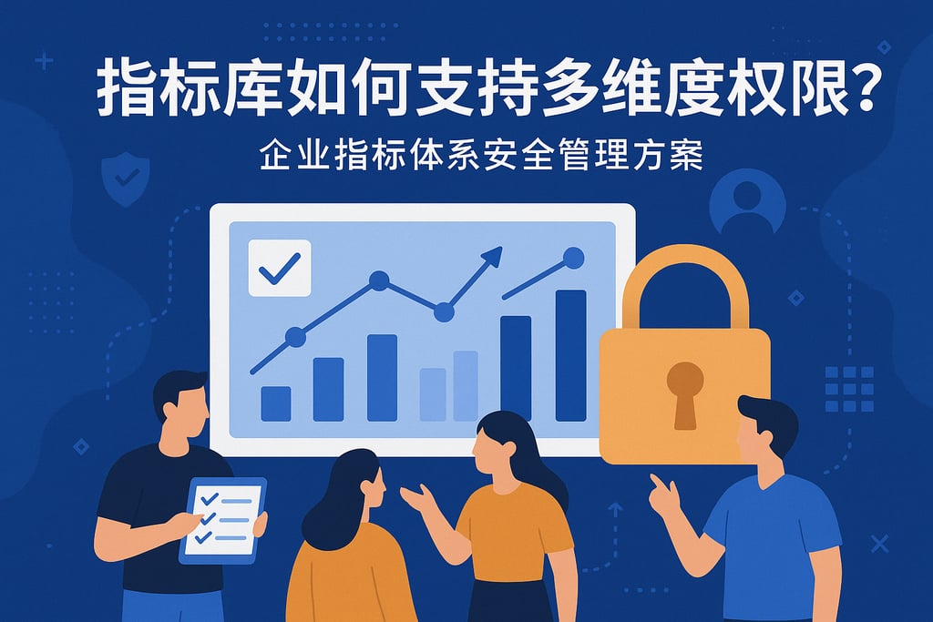 指标库如何支持多维度权限？企业指标体系安全管理方案