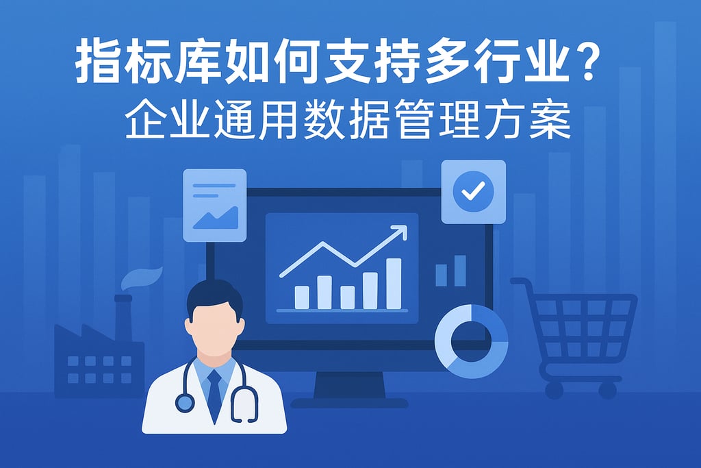 指标库如何支持多行业？企业通用数据管理方案