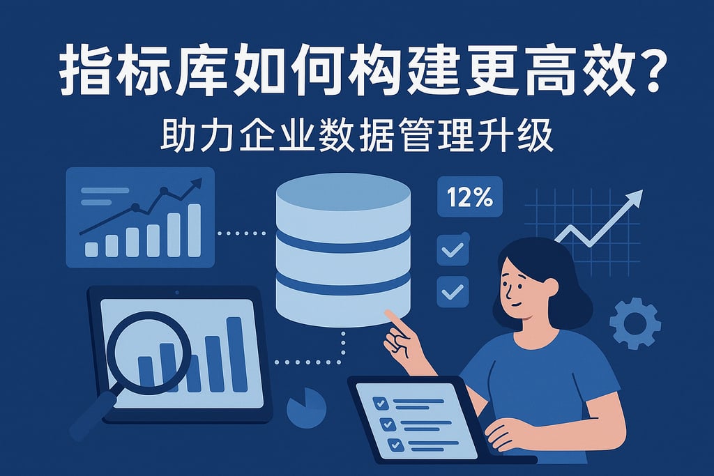 指标库如何构建更高效？助力企业数据管理升级