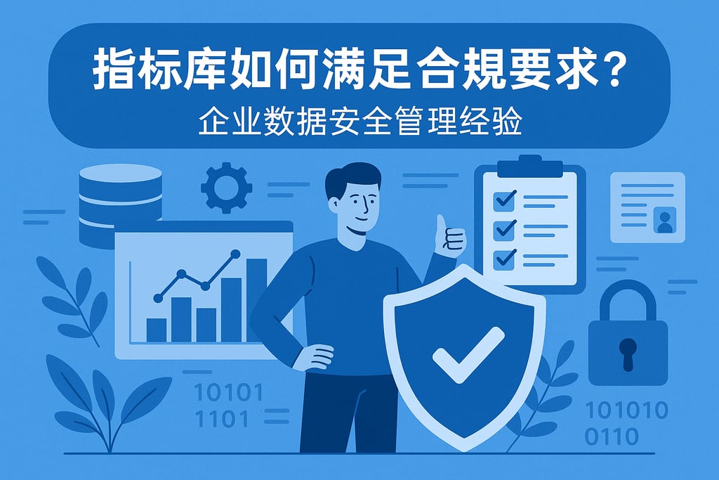 指标库如何满足合规要求？企业数据安全管理经验