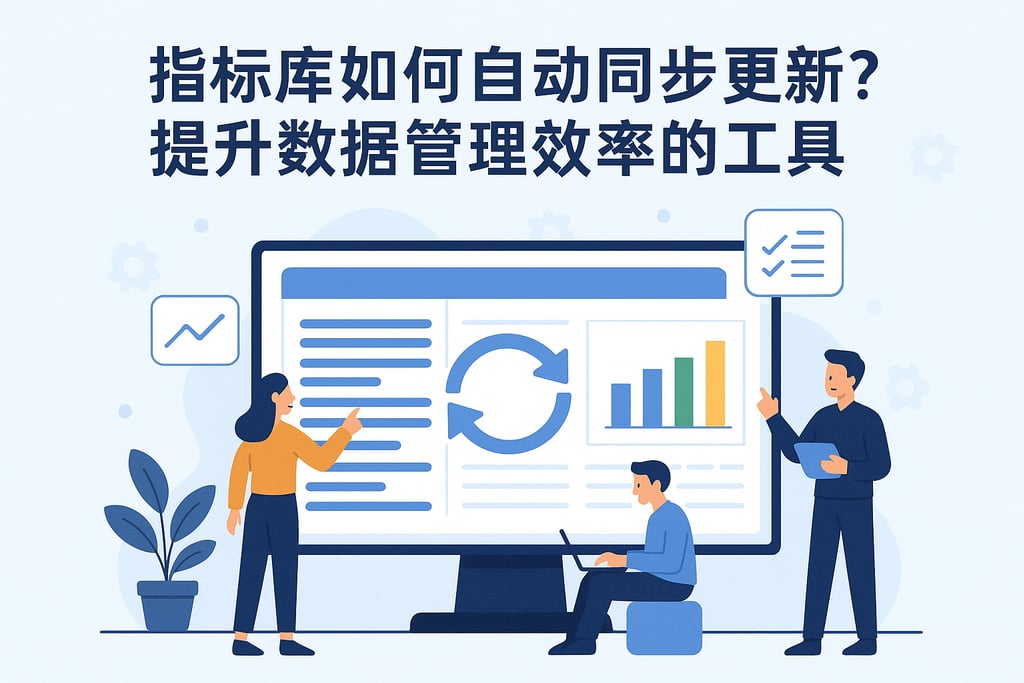 指标库如何自动同步更新？提升数据管理效率的工具
