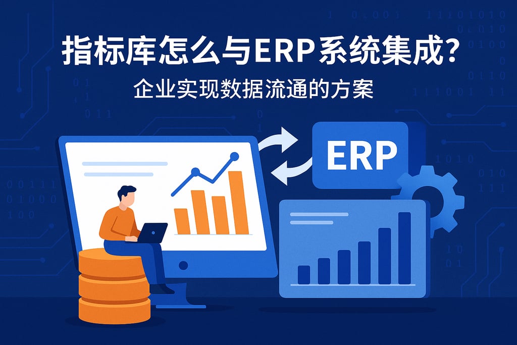 指标库怎么与ERP系统集成？企业实现数据流通的方案