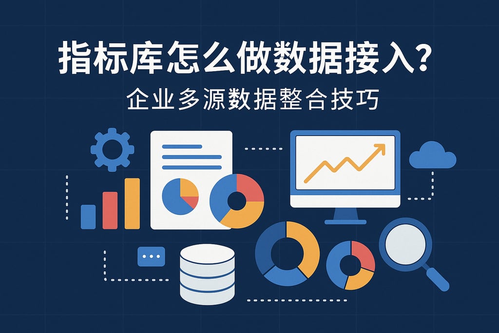 指标库怎么做数据接入？企业多源数据整合技巧