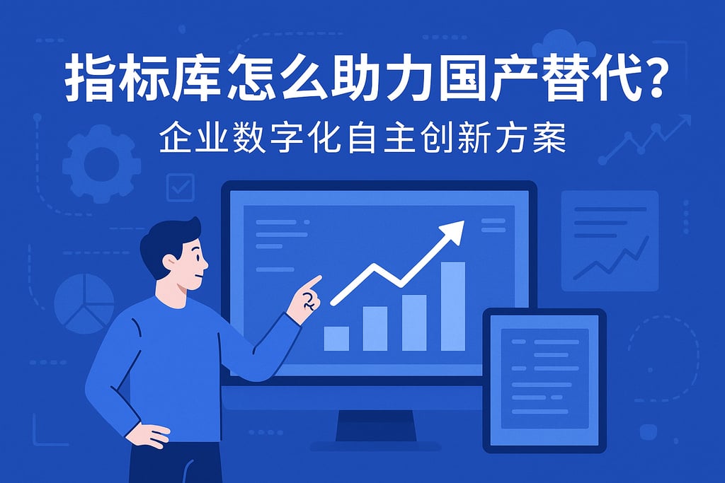 指标库怎么助力国产替代？企业数字化自主创新方案