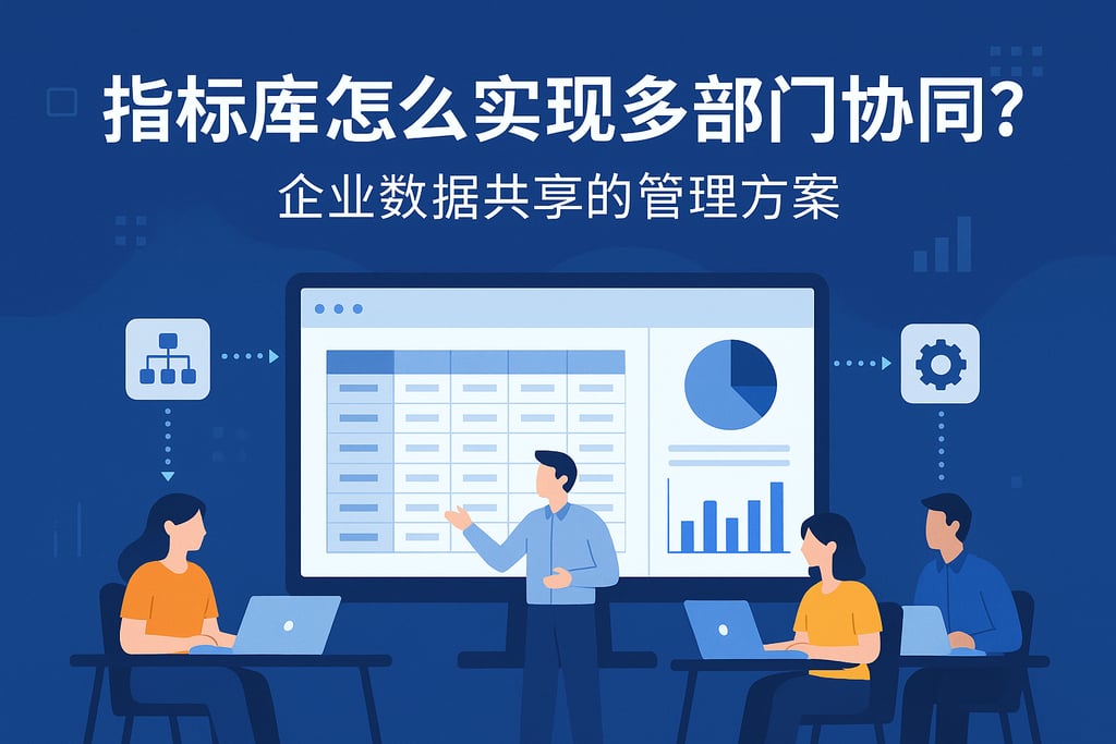 指标库怎么实现多部门协同？企业数据共享的管理方案