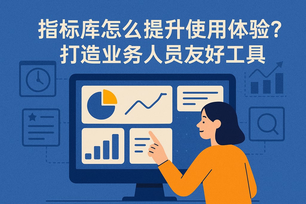 指标库怎么提升使用体验？打造业务人员友好工具