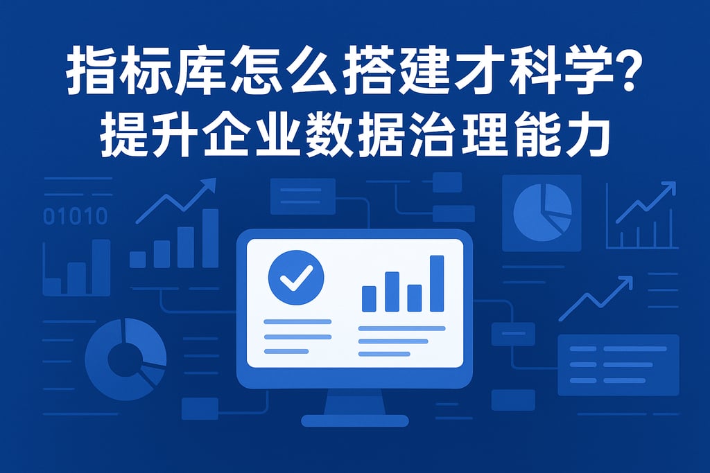 指标库怎么搭建才科学？提升企业数据治理能力