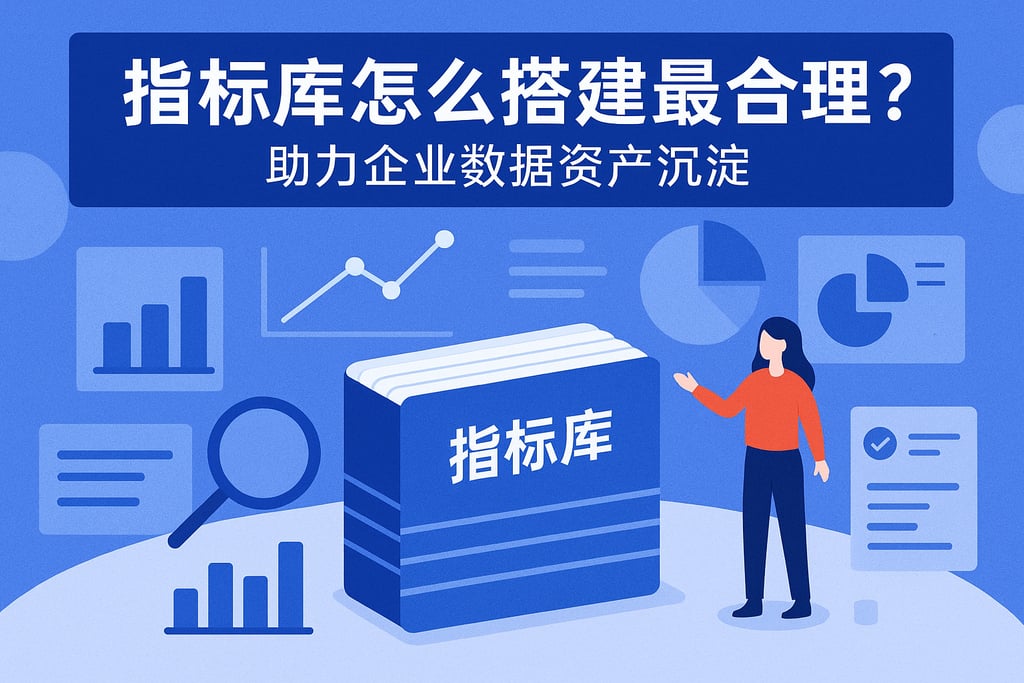 指标库怎么搭建最合理？助力企业数据资产沉淀