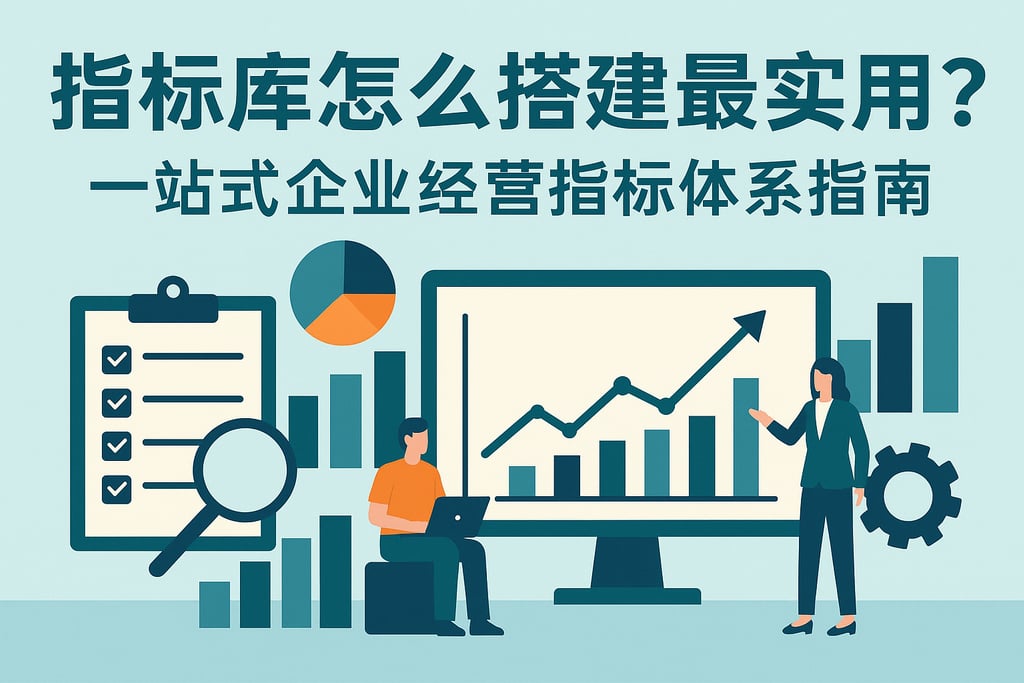 指标库怎么搭建最实用？一站式企业经营指标体系指南