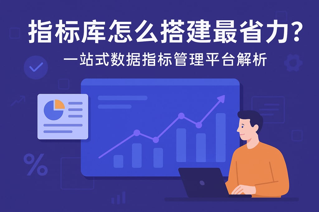指标库怎么搭建最省力？一站式数据指标管理平台解析