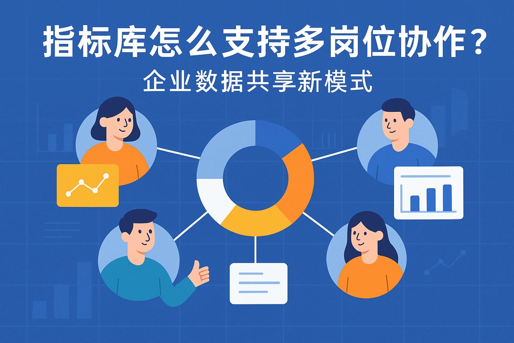 指标库怎么支持多岗位协作？企业数据共享新模式