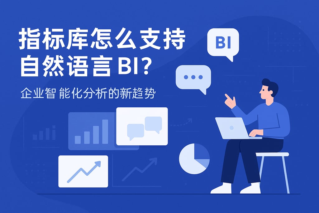 指标库怎么支持自然语言BI？企业智能化分析的新趋势