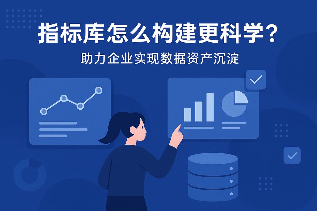 指标库怎么构建更科学？助力企业实现数据资产沉淀