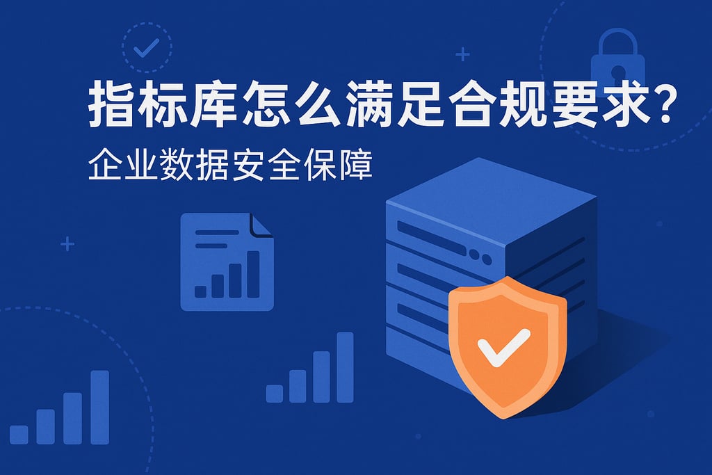 指标库怎么满足合规要求？企业数据安全保障