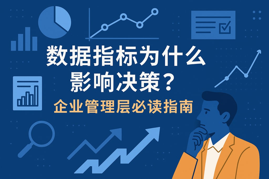 数据指标为什么影响决策？企业管理层必读指南