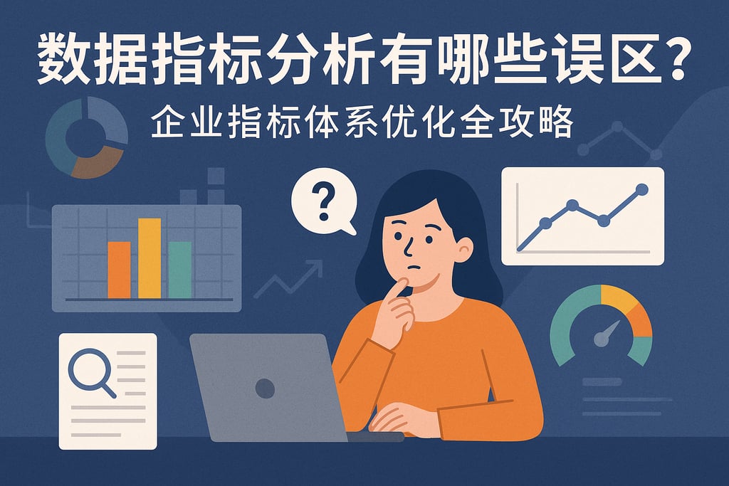 数据指标分析有哪些误区？企业指标体系优化全攻略