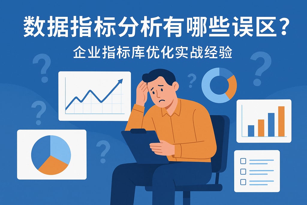 数据指标分析有哪些误区？企业指标库优化实战经验