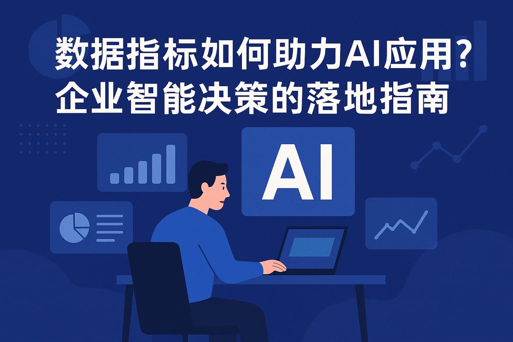 数据指标如何助力AI应用？企业智能决策的落地指南