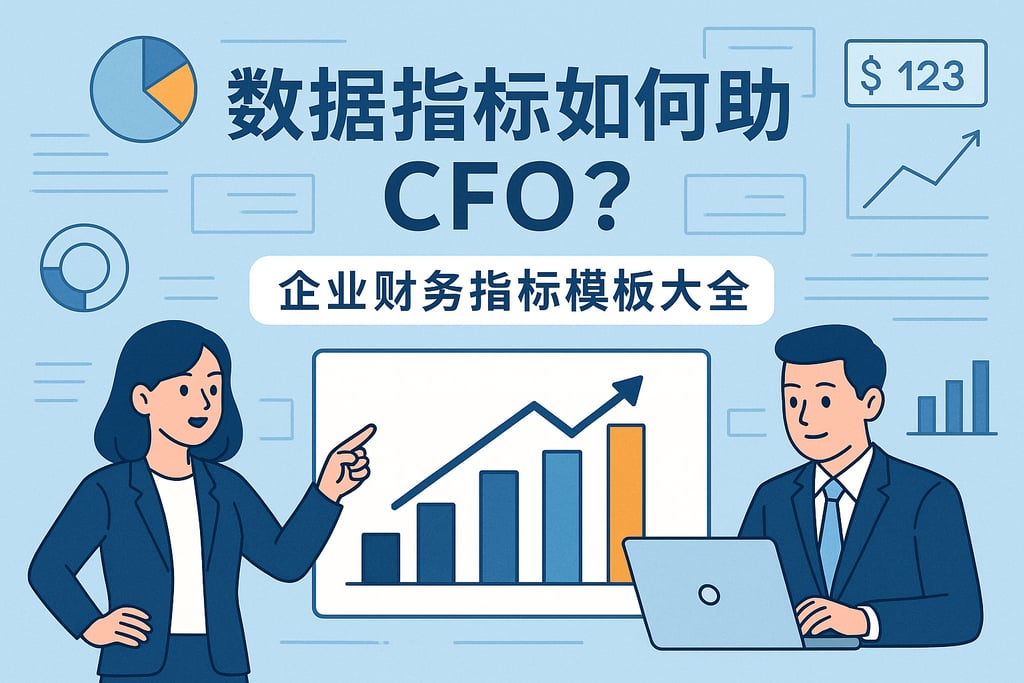 数据指标如何助力CFO？企业财务指标模板大全