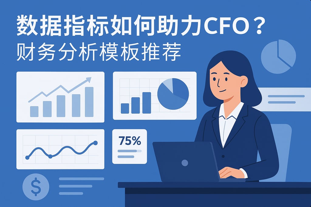数据指标如何助力CFO？财务分析模板推荐