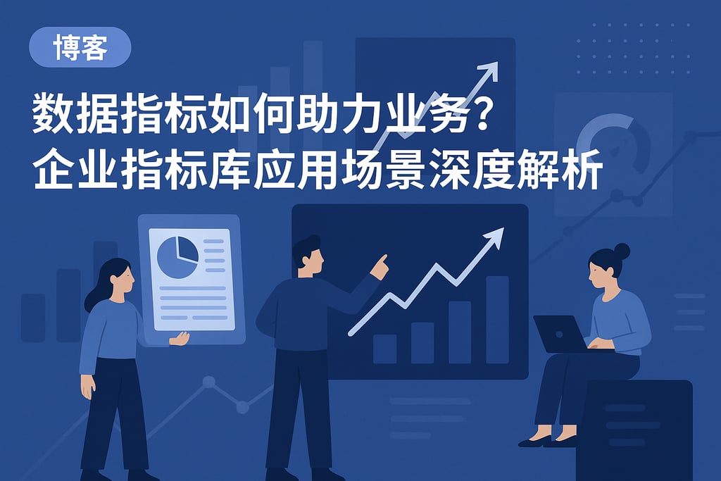 数据指标如何助力业务？企业指标库应用场景深度解析