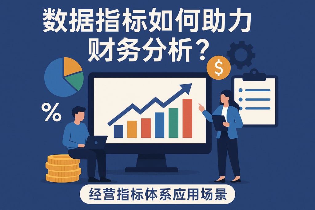 数据指标如何助力财务分析？经营指标体系应用场景