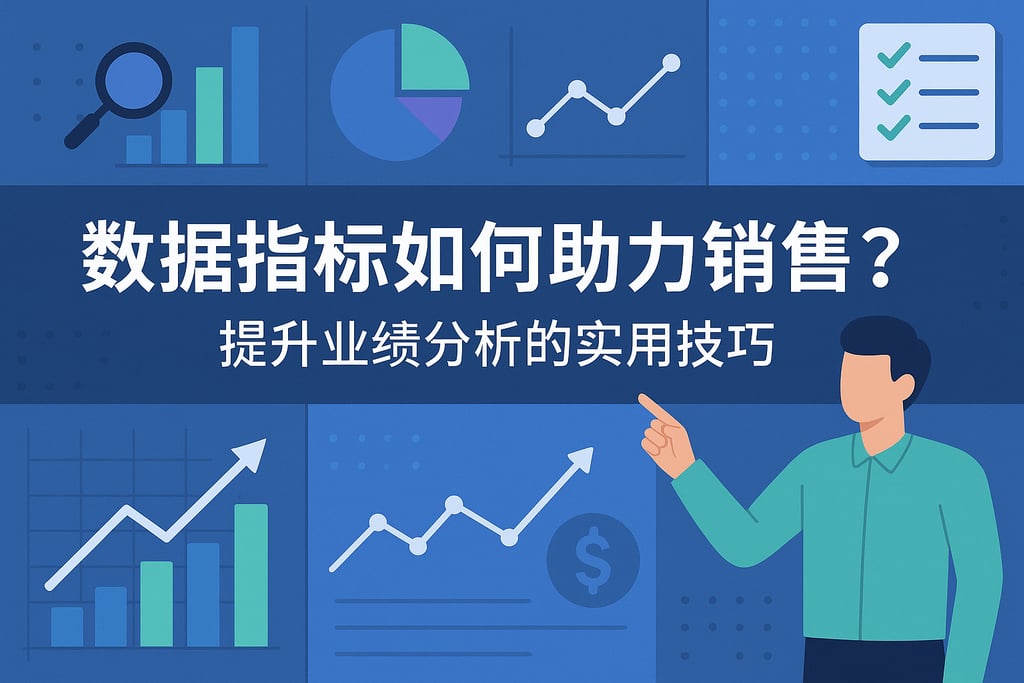 数据指标如何助力销售？提升业绩分析的实用技巧