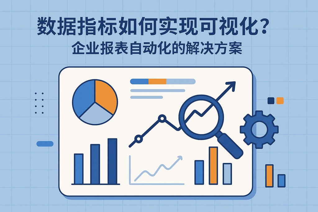 数据指标如何实现可视化？企业报表自动化的解决方案
