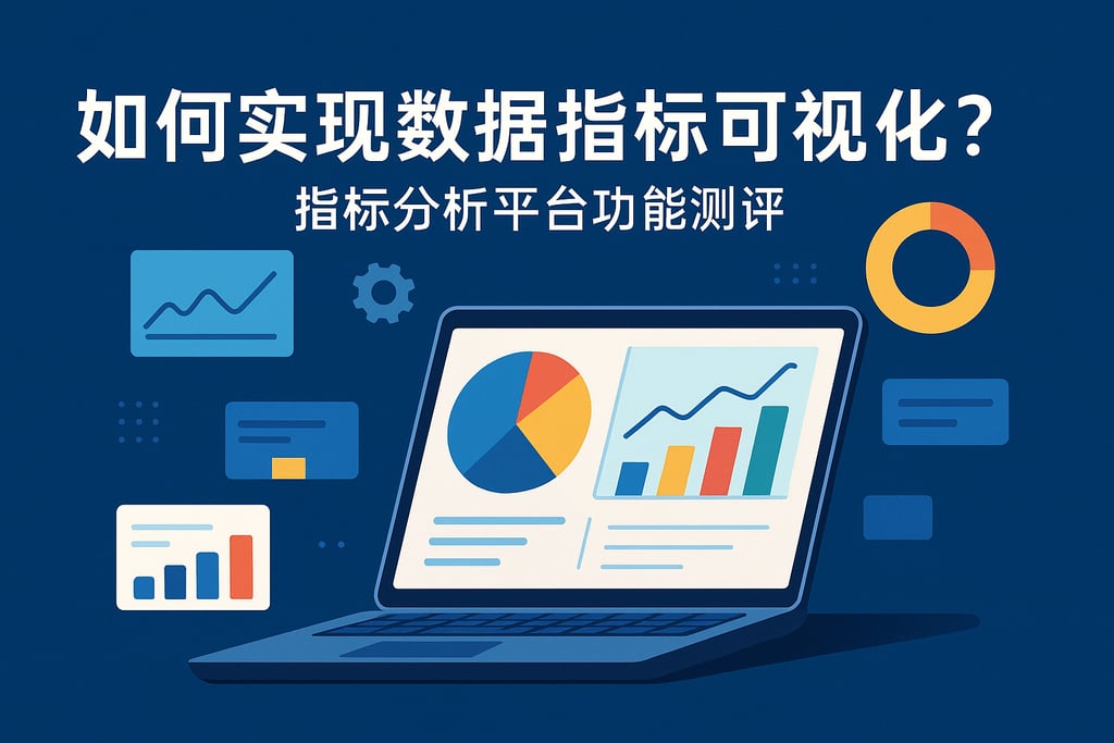 数据指标如何实现可视化？指标分析平台功能测评