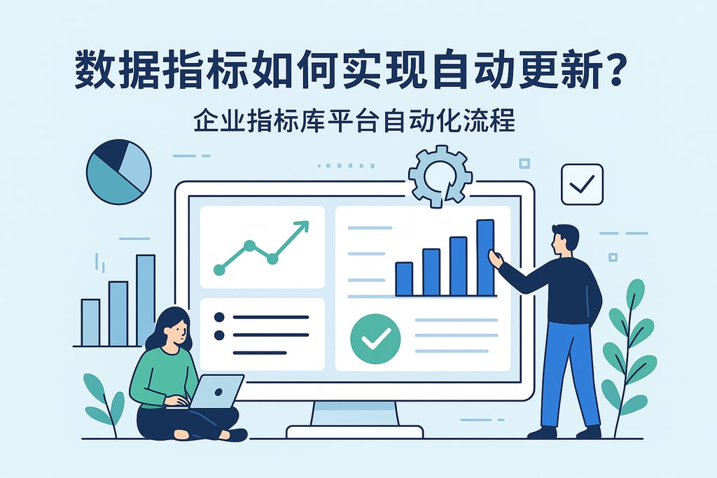 数据指标如何实现自动更新？企业指标库平台自动化流程
