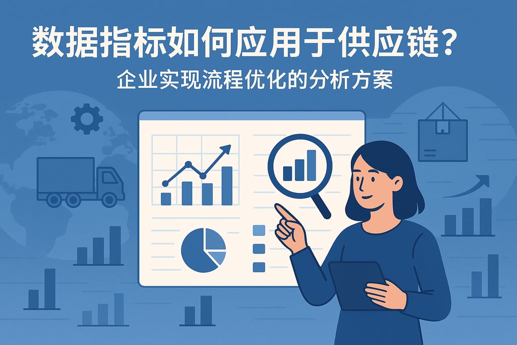 数据指标如何应用于供应链？企业实现流程优化的分析方案