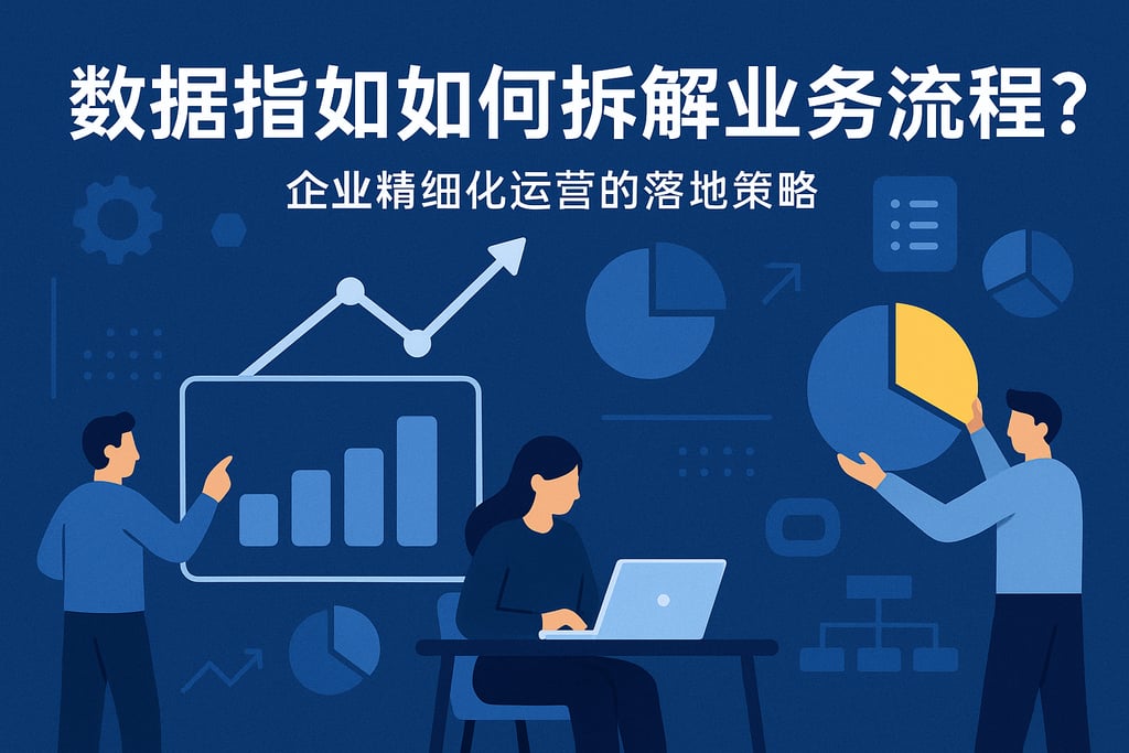 数据指标如何拆解业务流程？企业精细化运营的落地策略