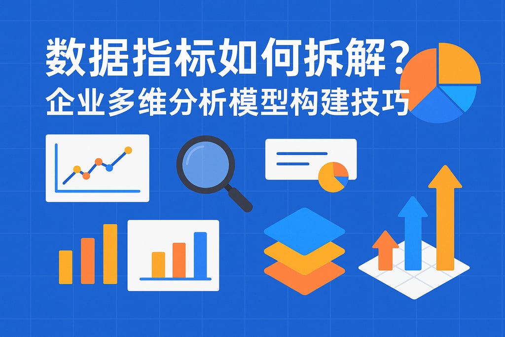 数据指标如何拆解？企业多维分析模型构建技巧