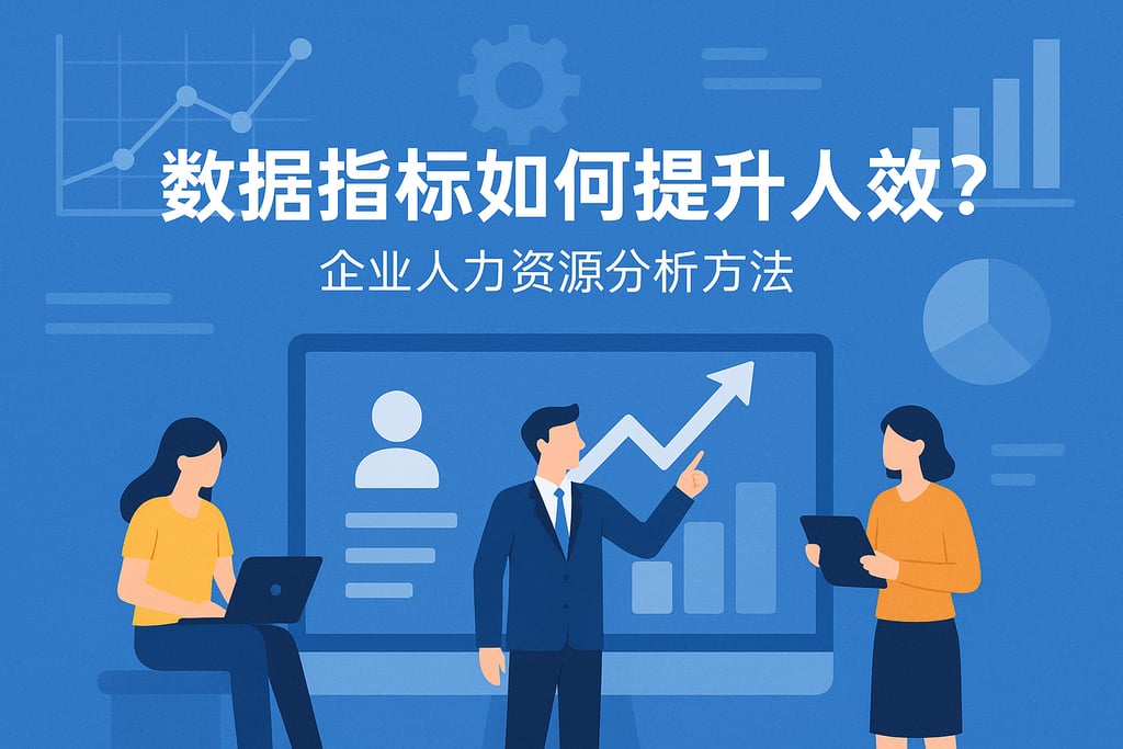 数据指标如何提升人效？企业人力资源分析方法