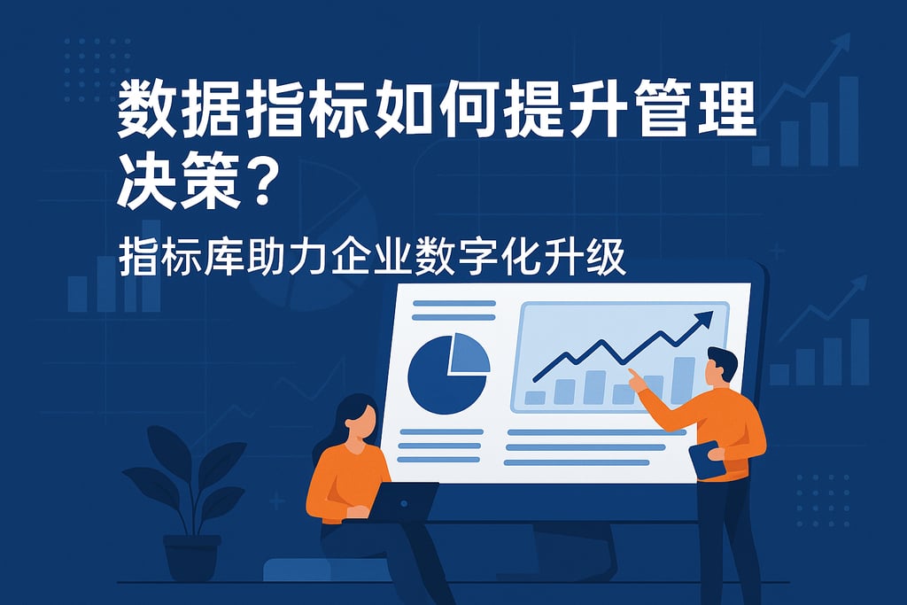 数据指标如何提升管理决策？指标库助力企业数字化升级