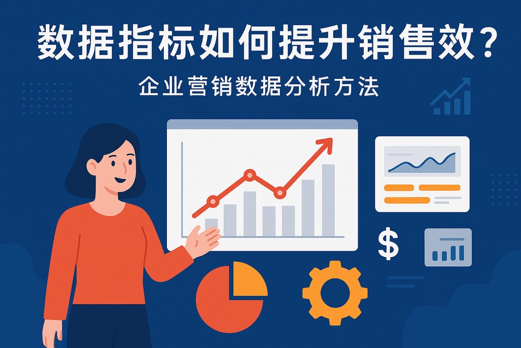 数据指标如何提升销售业绩？企业营销数据分析方法
