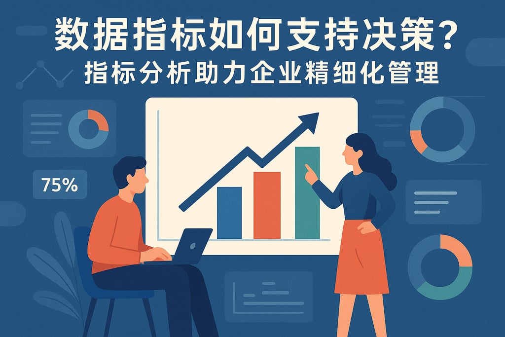 数据指标如何支持决策？指标分析助力企业精细化管理