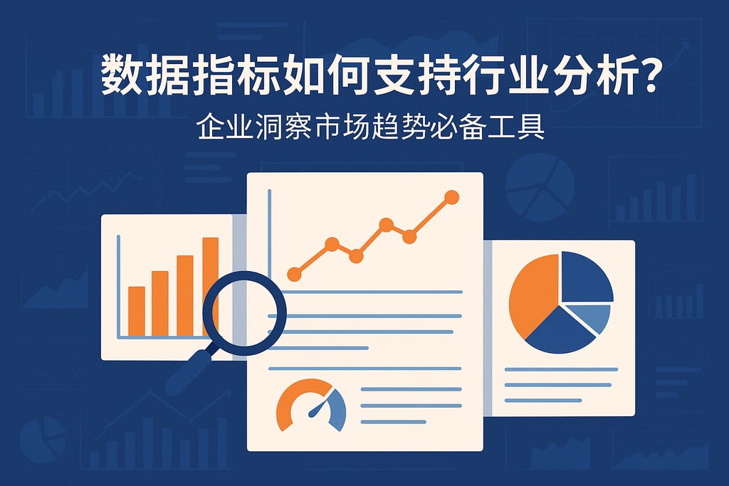 数据指标如何支持行业分析？企业洞察市场趋势的必备工具