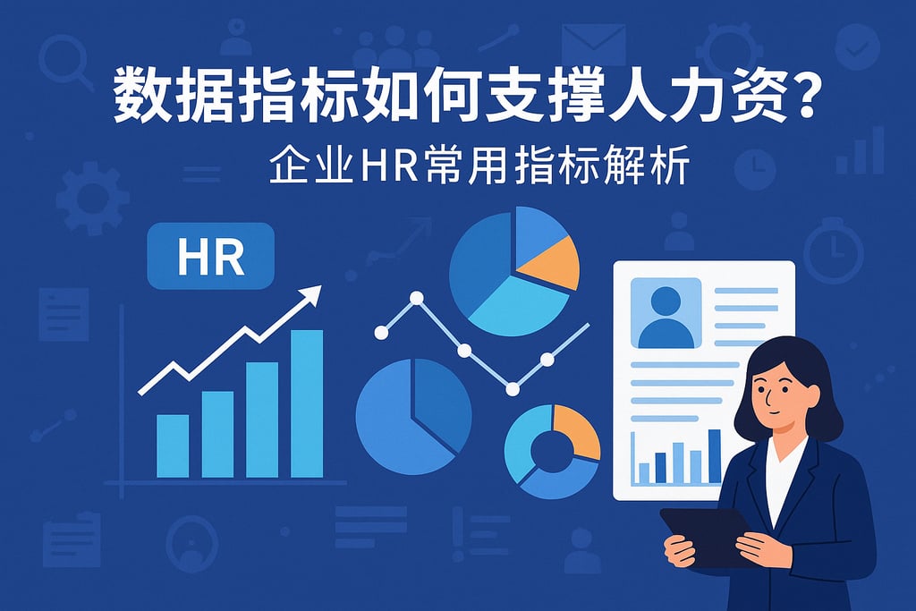 数据指标如何支撑人力资源？企业HR常用指标解析