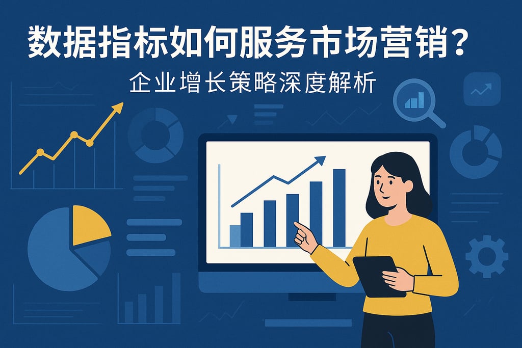 数据指标如何服务市场营销？企业增长策略深度解析
