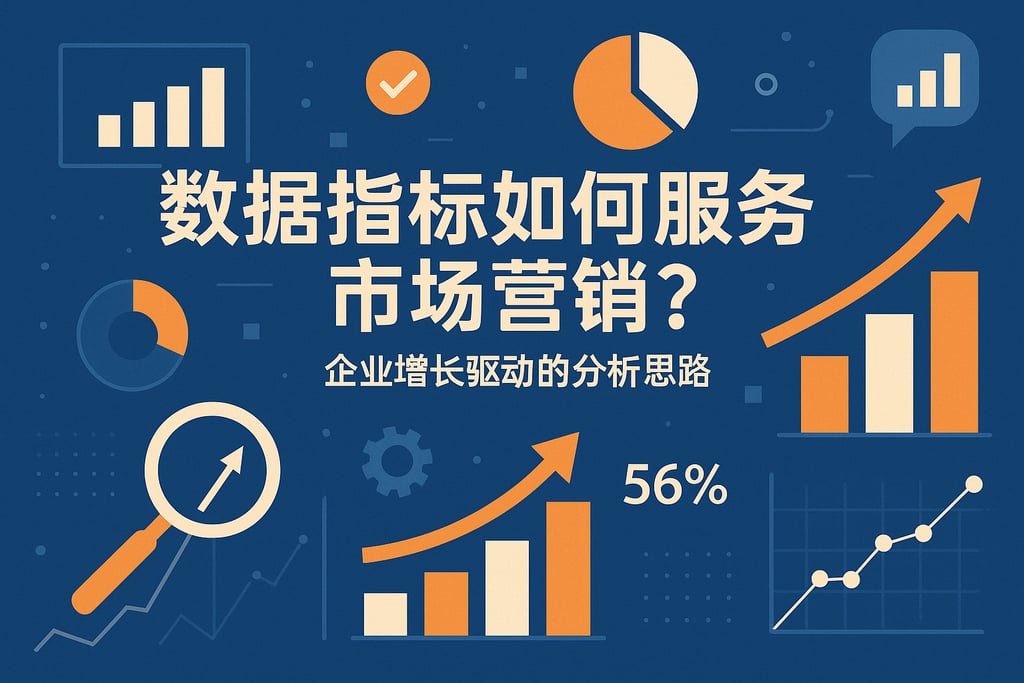 数据指标如何服务市场营销？企业增长驱动的分析思路