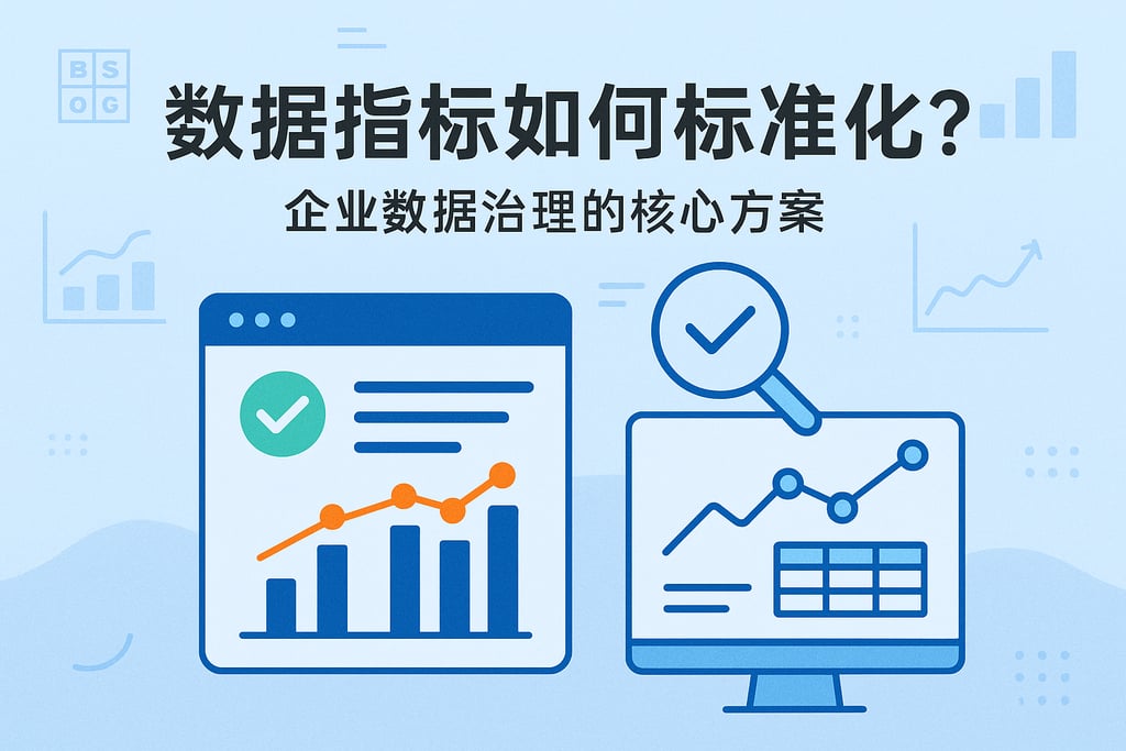 数据指标如何标准化？企业数据治理的核心方案