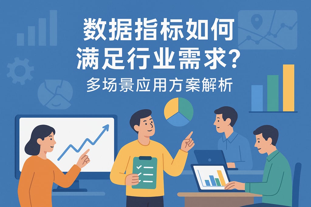 数据指标如何满足行业需求？多场景应用方案解析