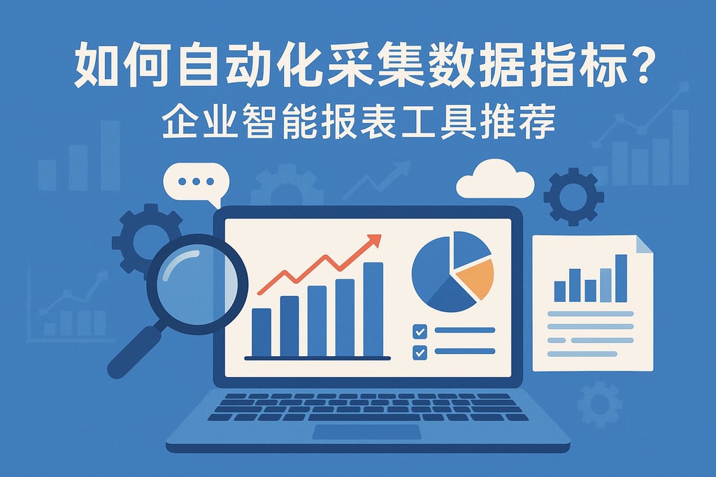 数据指标如何自动化采集？企业智能报表工具推荐