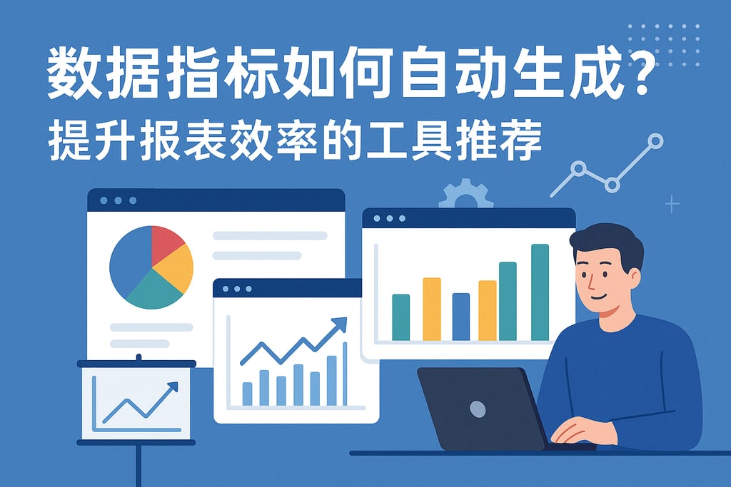 数据指标如何自动生成？提升报表效率的工具推荐