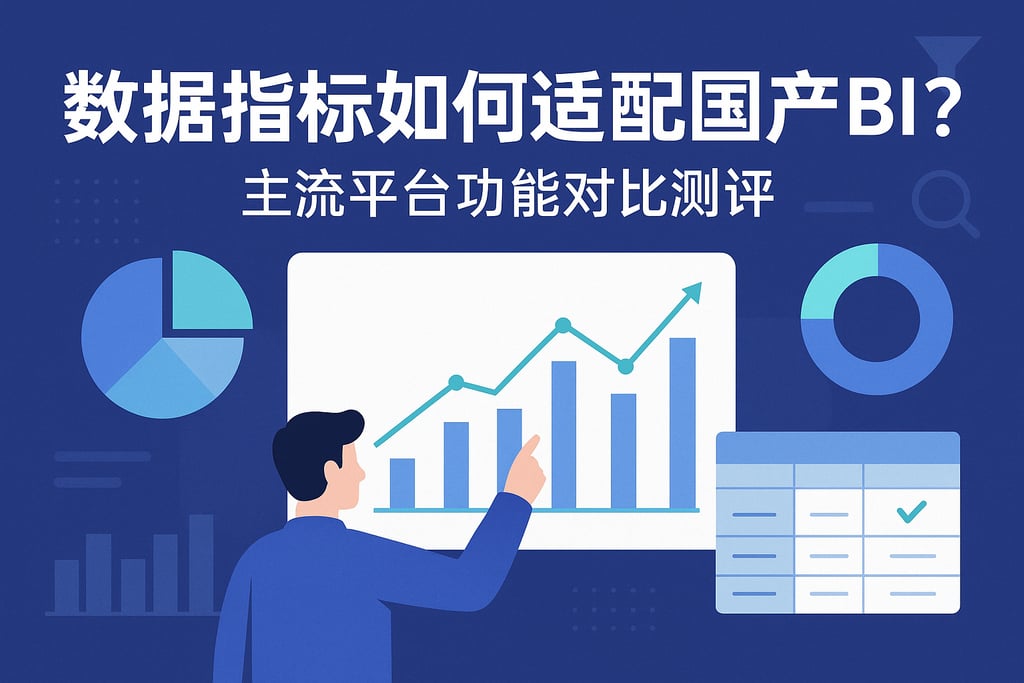 数据指标如何适配国产BI？主流平台功能对比测评
