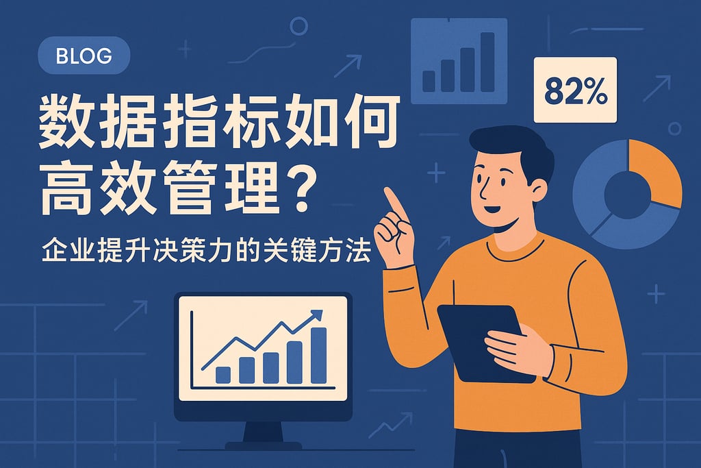 数据指标如何高效管理？企业提升决策力的关键方法