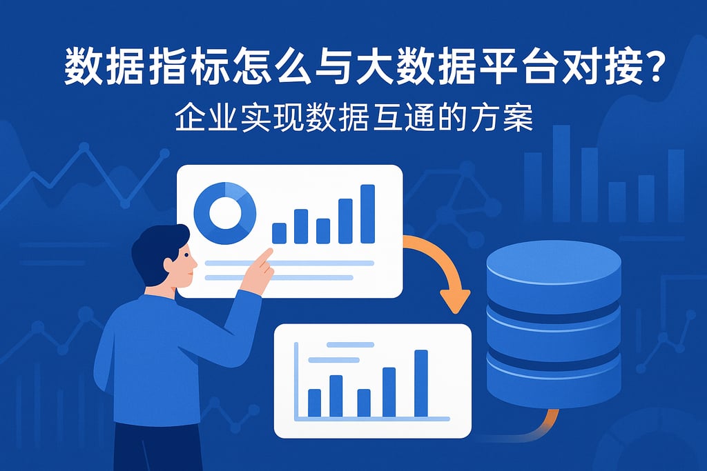 数据指标怎么与大数据平台对接？企业实现数据互通的方案