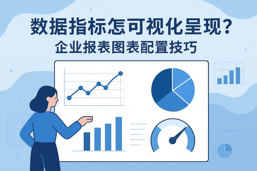 数据指标怎么可视化呈现？企业报表图表配置技巧