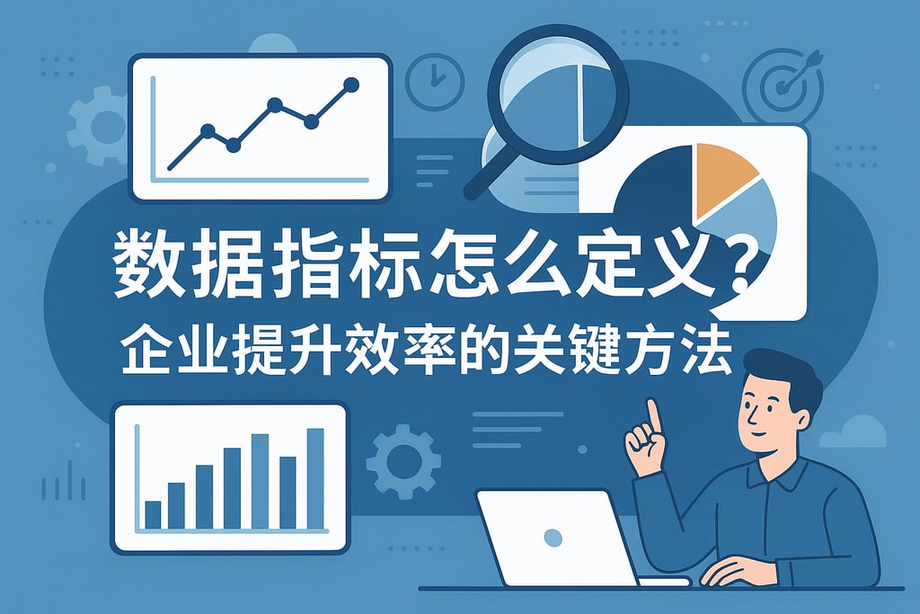数据指标怎么定义？企业提升效率的关键方法
